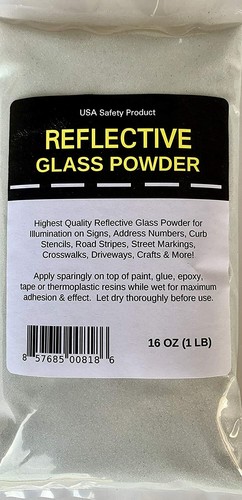 Reflective glass powder lb - glass, (1